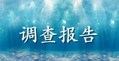 【精华】调查报告的作文汇总7篇