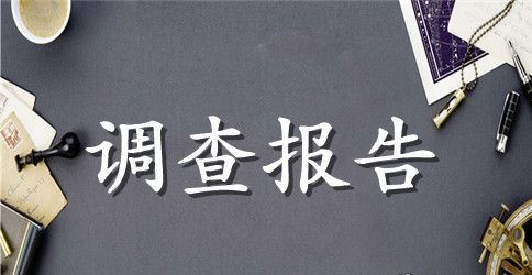 【精华】市场调查报告范文集锦七篇