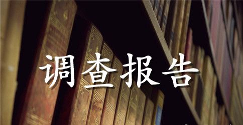 【精华】学生调查报告集合五篇