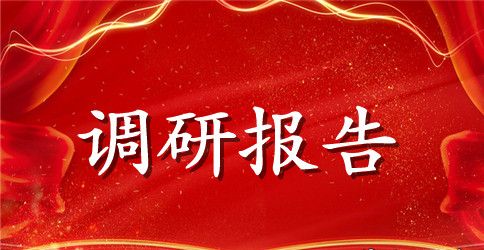 农村建设情况调研报告