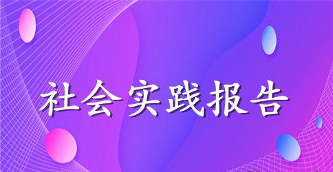 寒假社会实践报告精选三篇