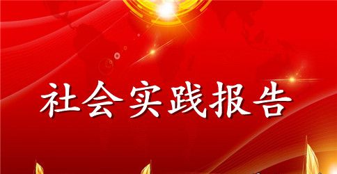 社会实践报告格式范文5篇