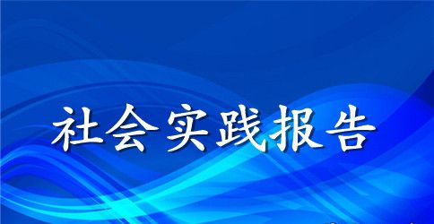 大学生社会实践报告要求及格式参考