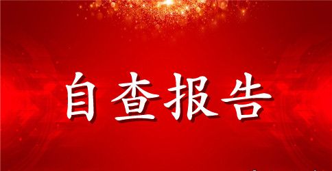 省级文明村自查报告范文