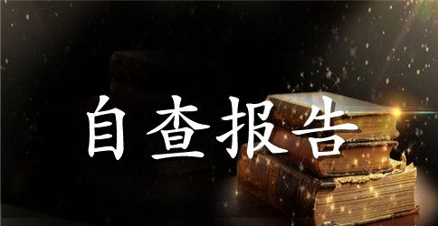 个人自查报告整改措施