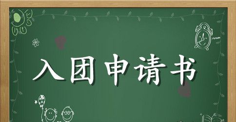 2023年初中学生入团申请书格式400字