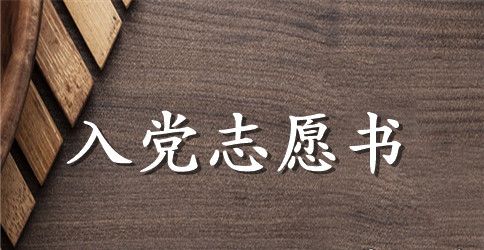 2023年工程师入党志愿书格式