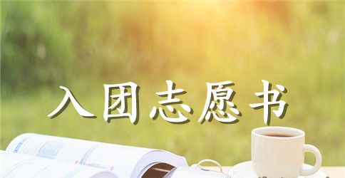1月高中生入团志愿书