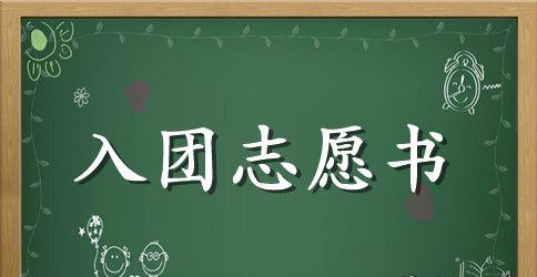 2023年4月入团志愿书格式