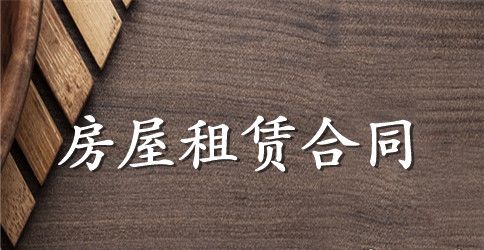 标准个人租房合同范本doc