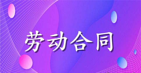 2023年中小企业人员劳动合同范本