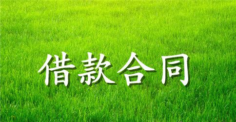 机动车抵押借款合同范本