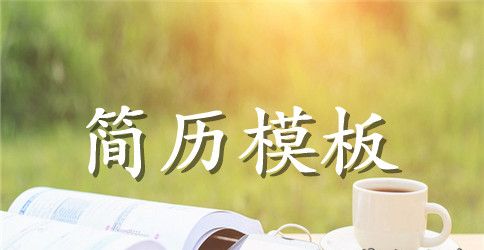 中级会计师简历范文