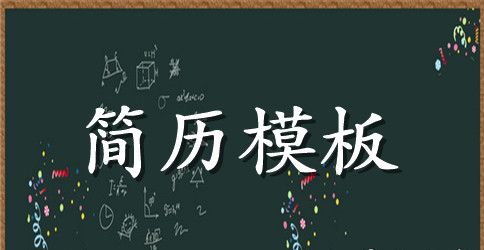 系统集成工程师求职简历表格模板