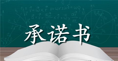 最新个人安全承诺书范文