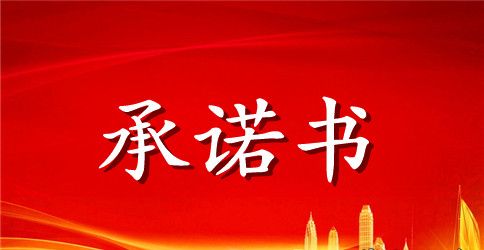 【实用】服务承诺书范文汇总9篇