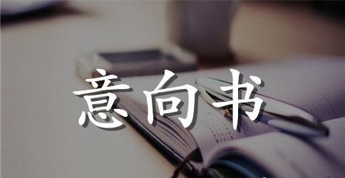 公司合作意向书的范文