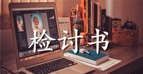 财务监管不力检讨书范文