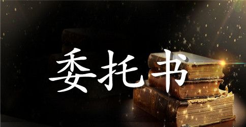 个人授权委托书范