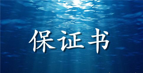 假期出行安全保证书