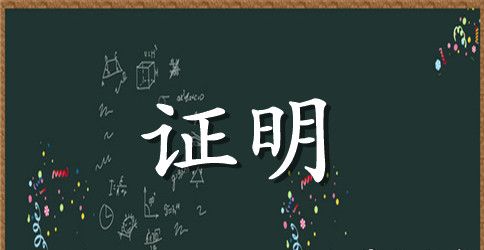 个人收入证明模板