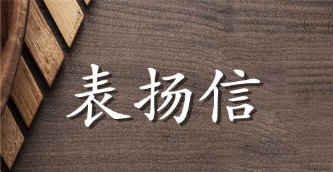 水管维修表扬信范文